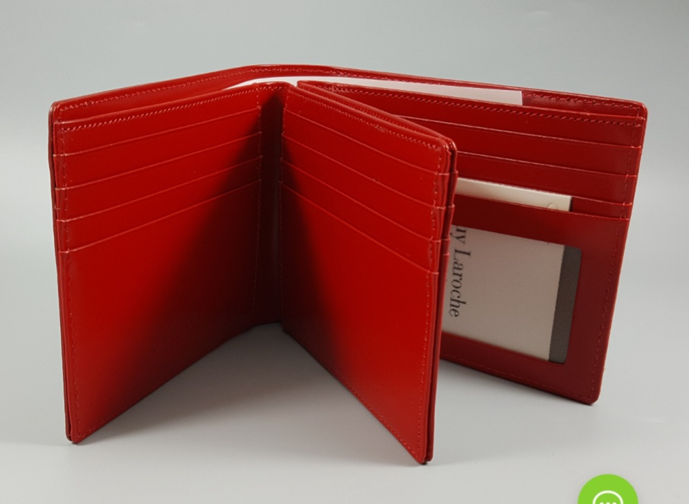 กระเป่าสตางค์ Guy Laroche แดงเข้ม-แดงสด ใหม่ แท้