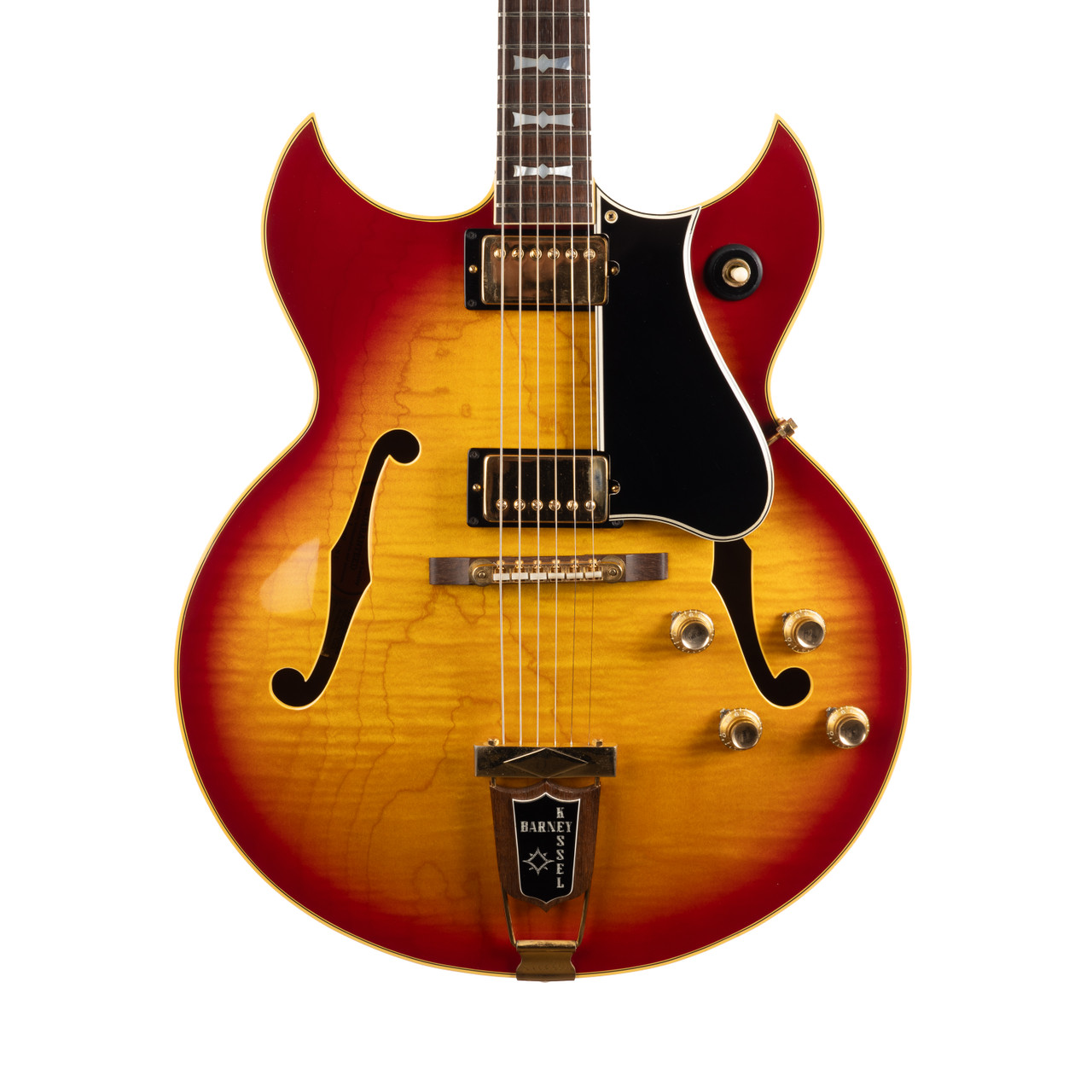 Vintage Gibson Barney Kessel Custom Cherry Sunburst 1966