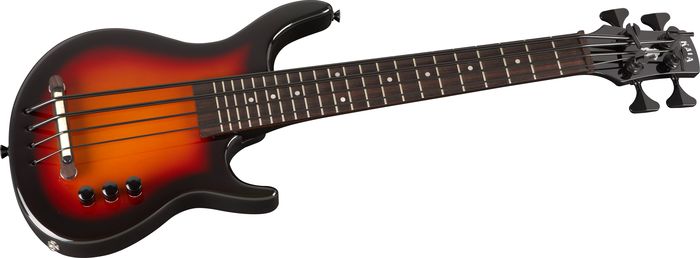 Kala S-U-B U-Bass Solid Body Ukulele Bass Guitar Gloss Sunburst