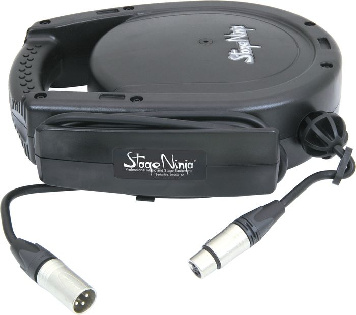 Stage Ninja Retractable XLR Female 26' Microphone