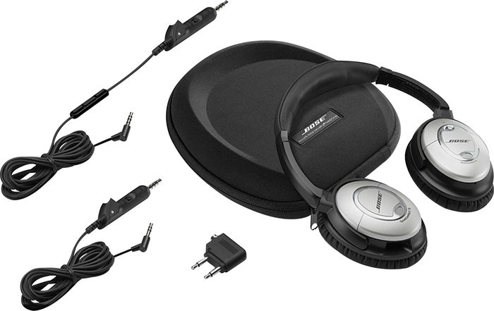 Bose QuietComfort 15 Acoustic Noise Cancelling headphones Silver