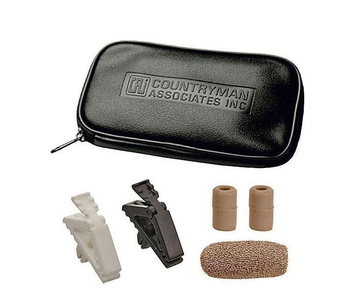 Countryman E6 Directional Earset for Shure - Vocals, Beige, 2mm