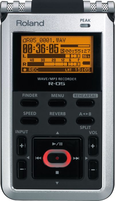 Roland R-05 WAV/MP3 Recorder