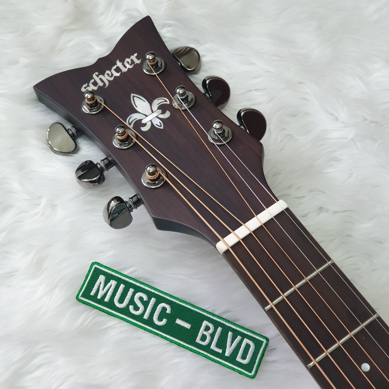 Schecter Orleans Studio Acoustic SSTBLK