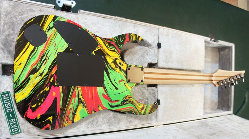 Ibanez UV77 RE Steve Vai Signature Electric Guitar (Swirl)