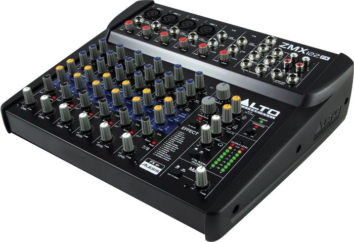 Alto Zephyr Series ZMX122FX 8-Channel Compact Mixer with Effects