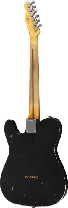 Fender Custom Shop Classic Relic S-1 Telecaster Electric Guitar Black