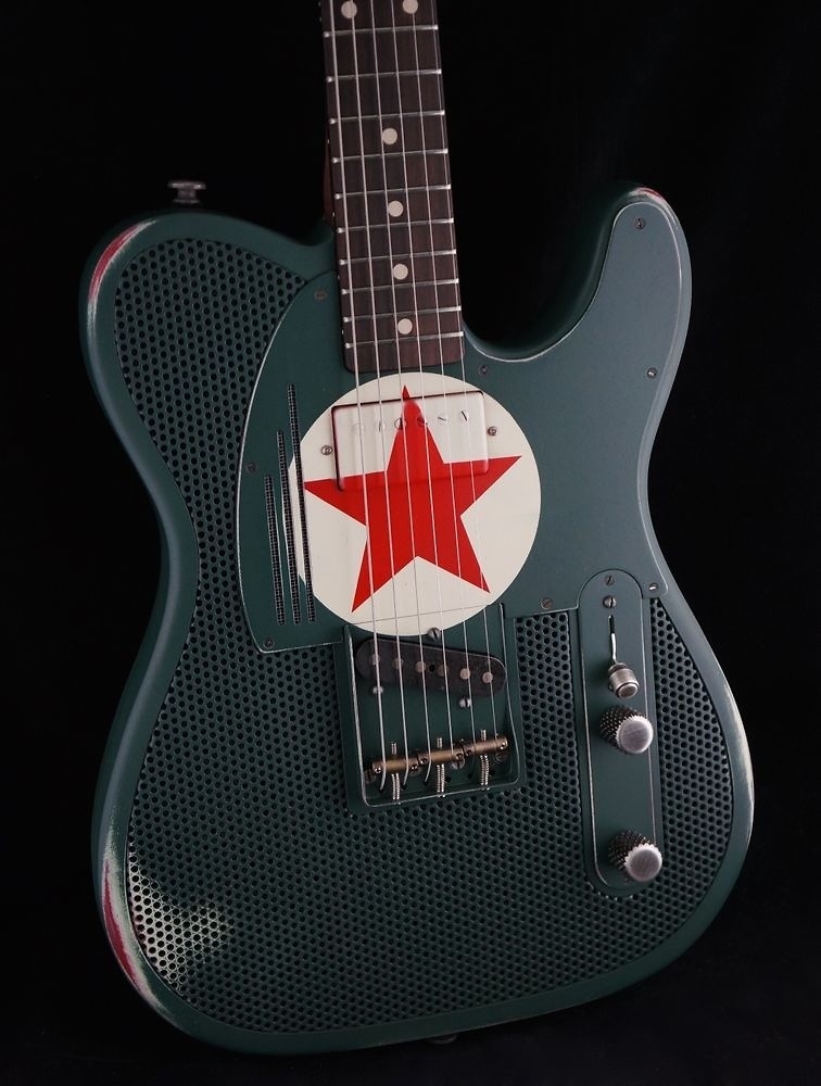 James Trussart Red Star SteelCaster w/ Arcane Tele Pickups