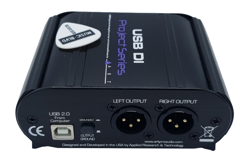 ART USB DI USB to Transformer Balanced XLR Analog Converter