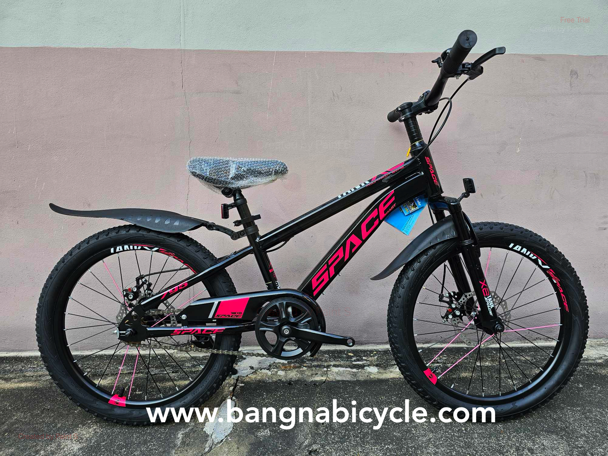 รถเสือภูเขาเด็ก Spacebaby TANK X8 20 นิ้ว ล้อซีลวด