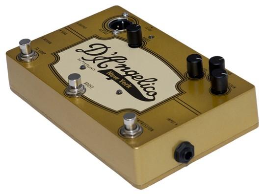 D Angelico Compressor + Booster + FX Loop & DI Guitar Effects Pedal