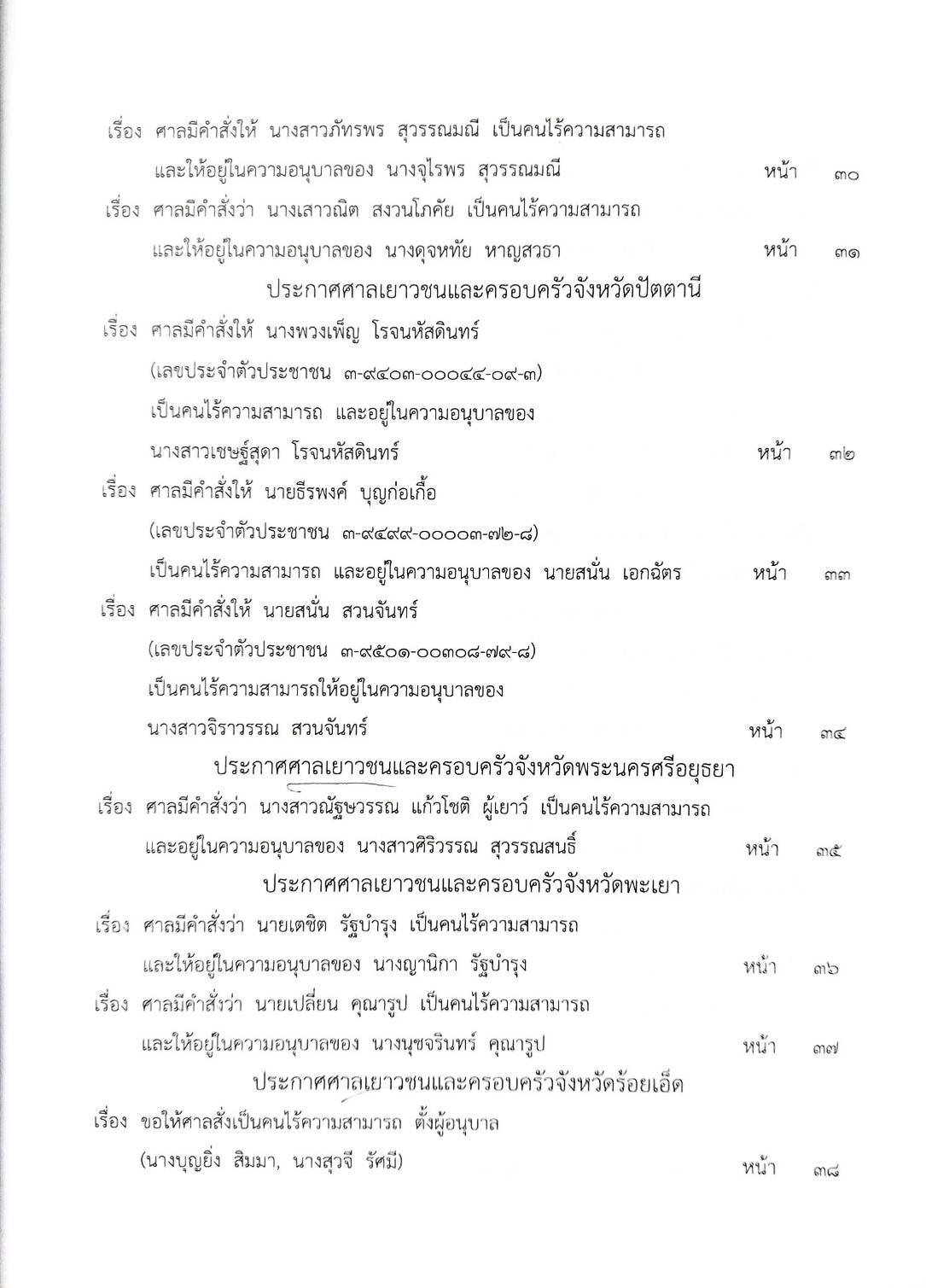 กฎหมายใหม่ ตอนที่ 142/50 รวมประกาศ