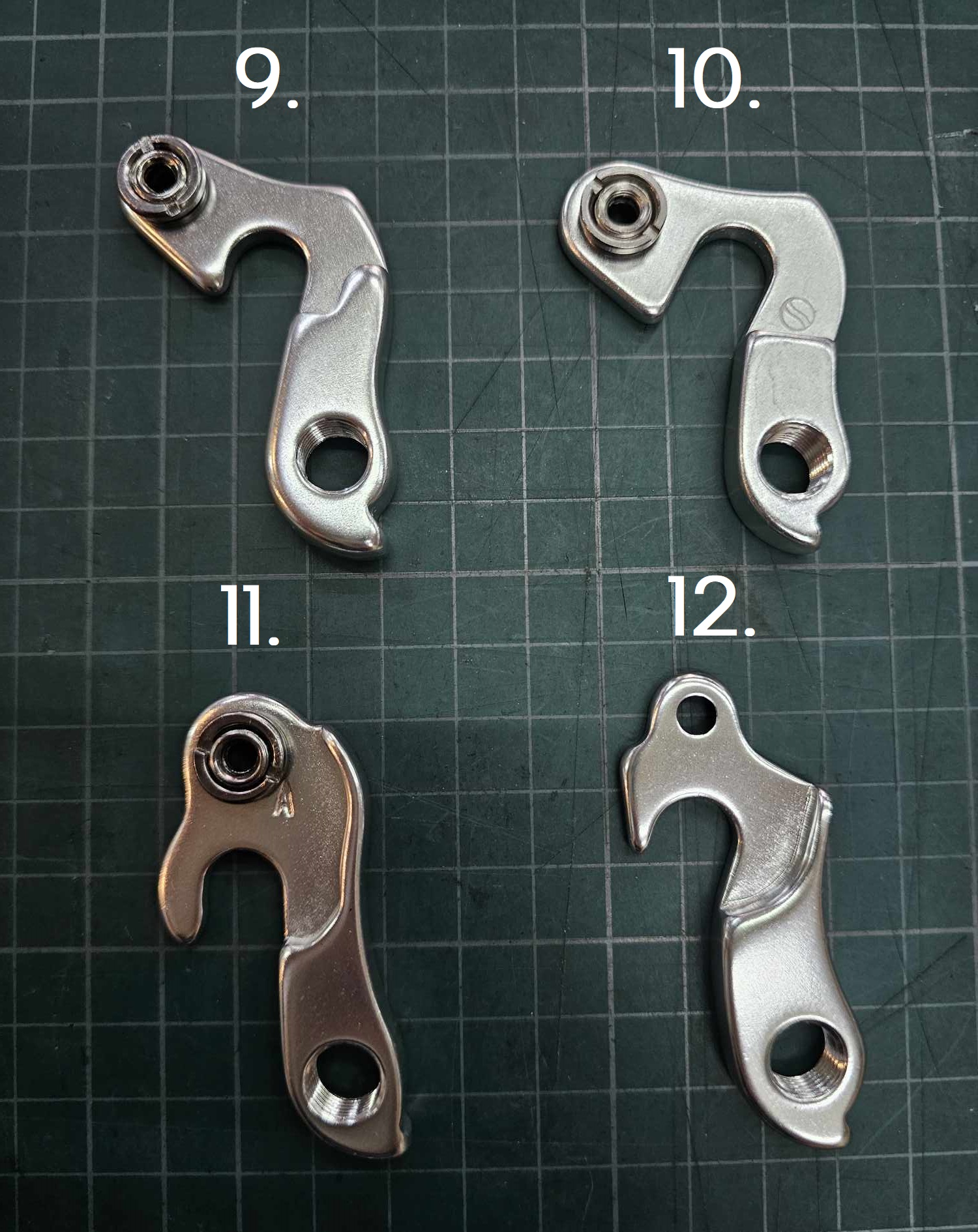 ดรอปเอ้าท์ dropout หูยึดตีนผีจักรยาน มี 34 แบบ