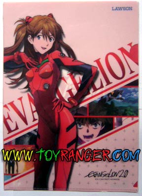 แฟ้ม Evangelion Asuka (แท้)