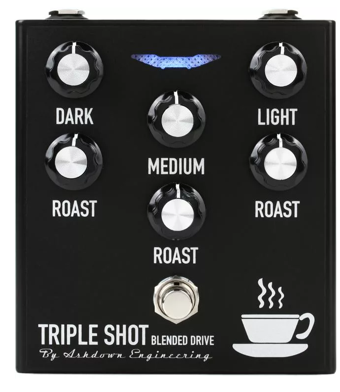 Ashdown Triple Shot Multi-Band Blendable Overdrive Pedal