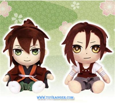 ตุ๊กตา Hakuouki Okita Souji & Sanosuke Harada (แท้)