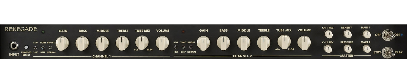 Egnater Renegade 410 4x10 65W All-Tube Combo Amp Black/Biege