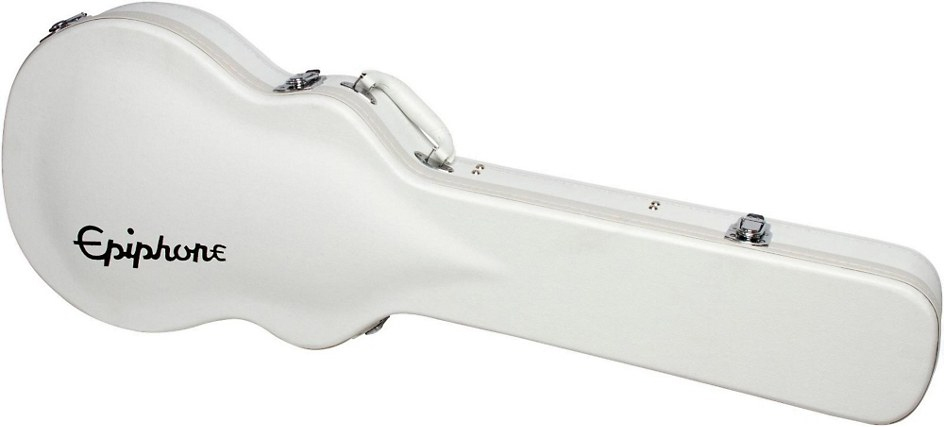 Epiphone Ltd Ed Tommy Thayer White Lightning Signature Les Paul Outfit Electric Guitar White