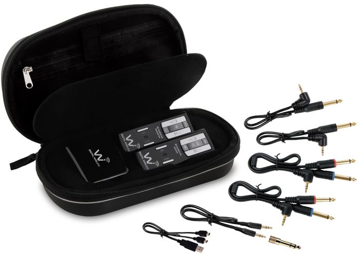 Wi Digital AudioLink Pocket Portable Stereo Digital Wireless Music Instruments & Audio Monitoring System