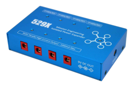Mission Engineering Inc 529x Pedalboard Power Supply