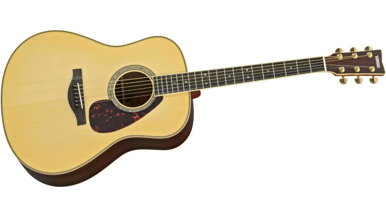 Yamaha LL16R L Series Solid Rosewood/Spruce Dreadnought Acoustic-Electric Guitar