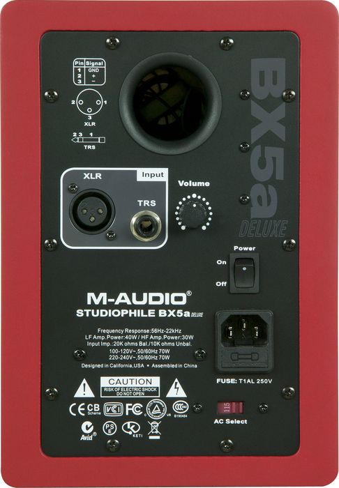 M-Audio Studiophile BX5A Deluxe Limited Edition (Red)