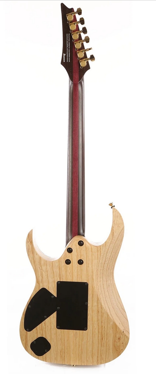 Ibanez RG j.custom Buckeye Burl and Blue Resin Fill