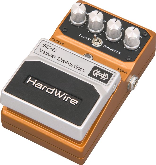 DigiTech HardWire Series SC-2 Valve Distortion Guitar Effects Pedal