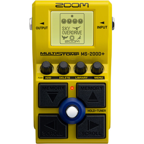 ZOOM MS-200D+ MULTISTOMP PEDAL