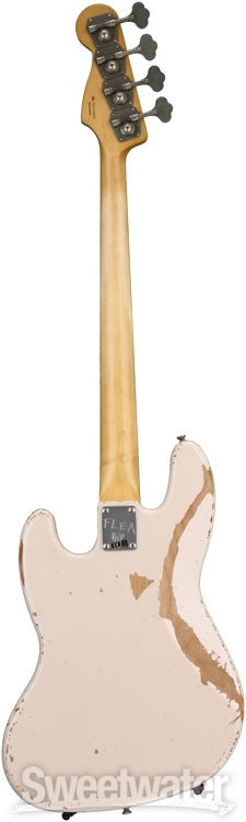 Fender Flea Road Worn Jazz Bass - Shell Pink
