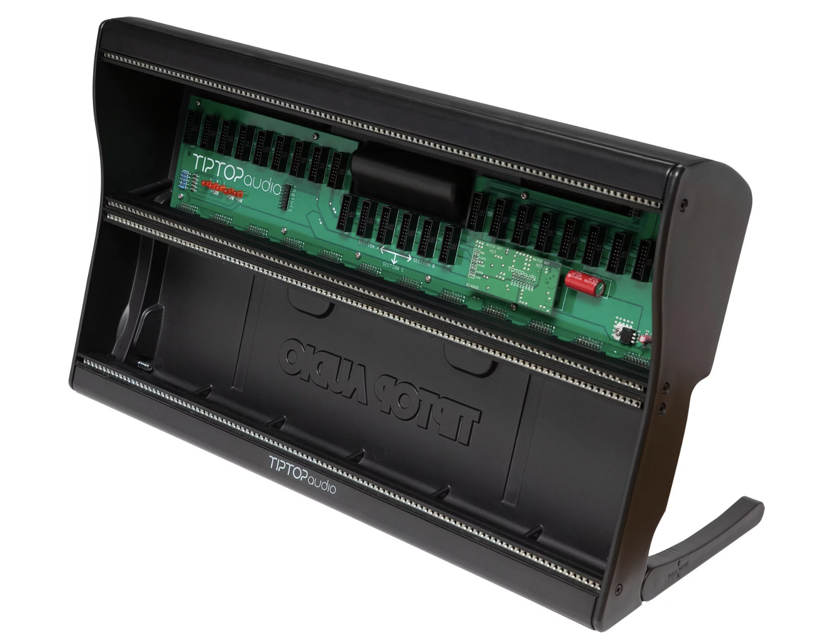 Tiptop Audio Mantis 2x104 HP Eurorack Case - Black