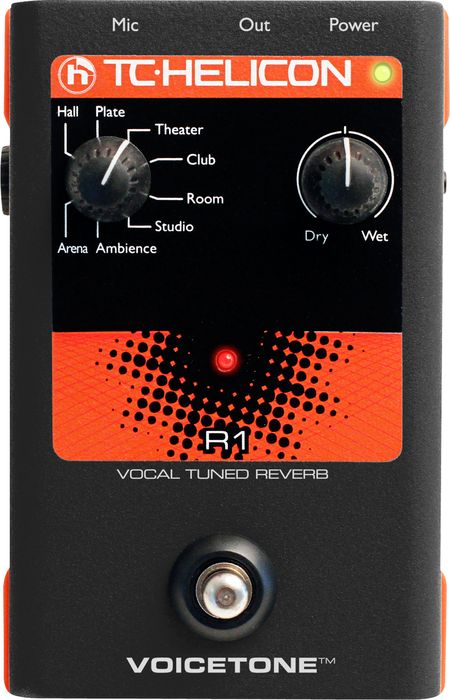 TC Helicon VoiceTone R1 with MP-75 Mic