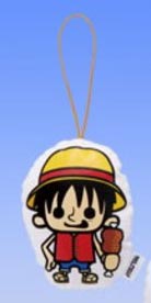 Luffy : ONE PIECE X PANSON WORKS fluffy cleaner mascot 2 (แท้)