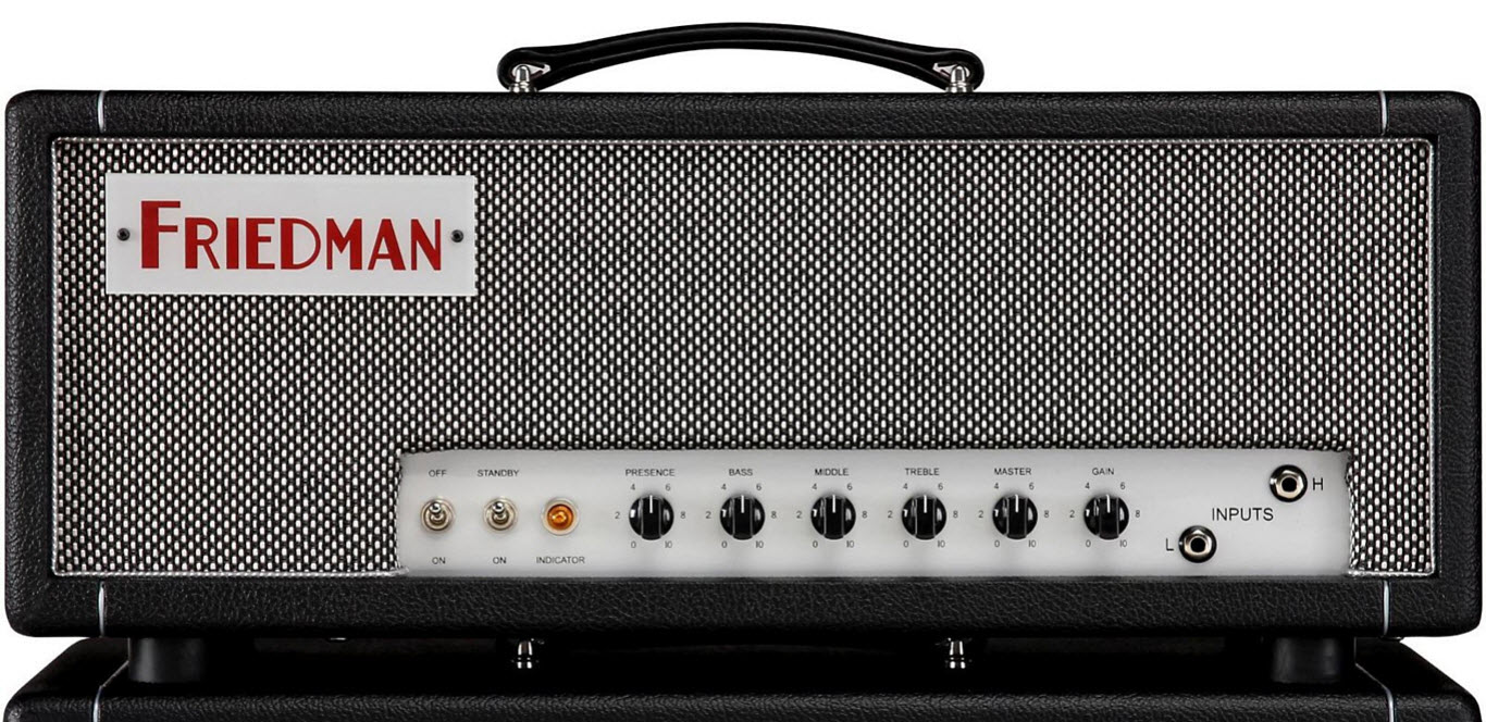 Friedman Dirty Shirley 40W Tube Guitar Head Black