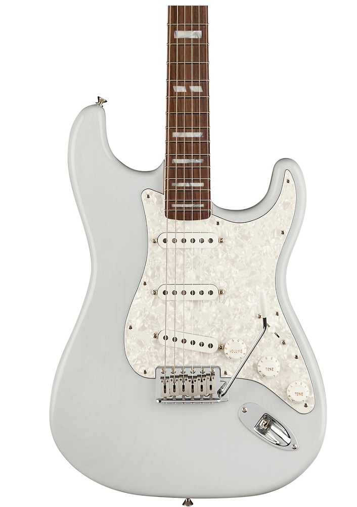 Fender Kenny Wayne Shepherd Stratocaster Electric Guitar Transparent Faded Sonic Blue