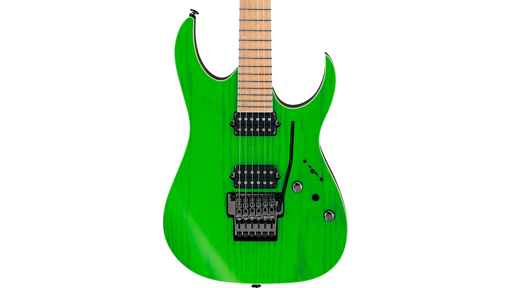 Ibanez RGR5220M RG Prestige Electric Guitar - Transparent Fluorescent Green