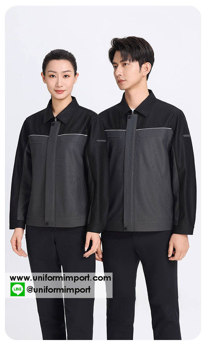 เสื้อแจ็คเก็ต ++คลิกภาพดูรายละเอียดด้านใน เสื้อช่าง แจ็คเก็ตช่าง เสื้อคลุมช่าง เสื้อแจ็คเก็ตช่าง เสื้อคลุมหัวหน้าช่าง เสื้อแจ็คเก็ตหัวหน้าช่าง เสื้อแจ็คเก็ตวิศวกร