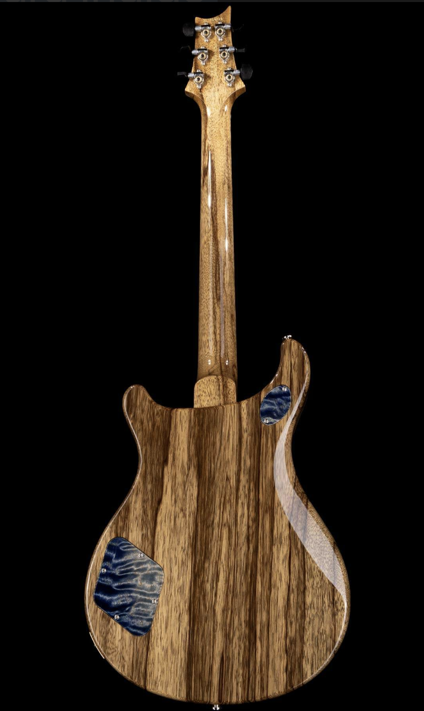 PRS Private Stock 9067 McCarty 594 Quilt Maple Top Exotic Ebony Board Indigo Glow