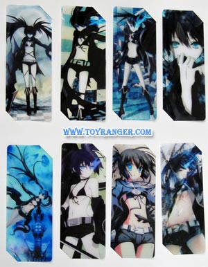 ที่คั่นหนังสือพลาสติก Black Rock Shooter 2