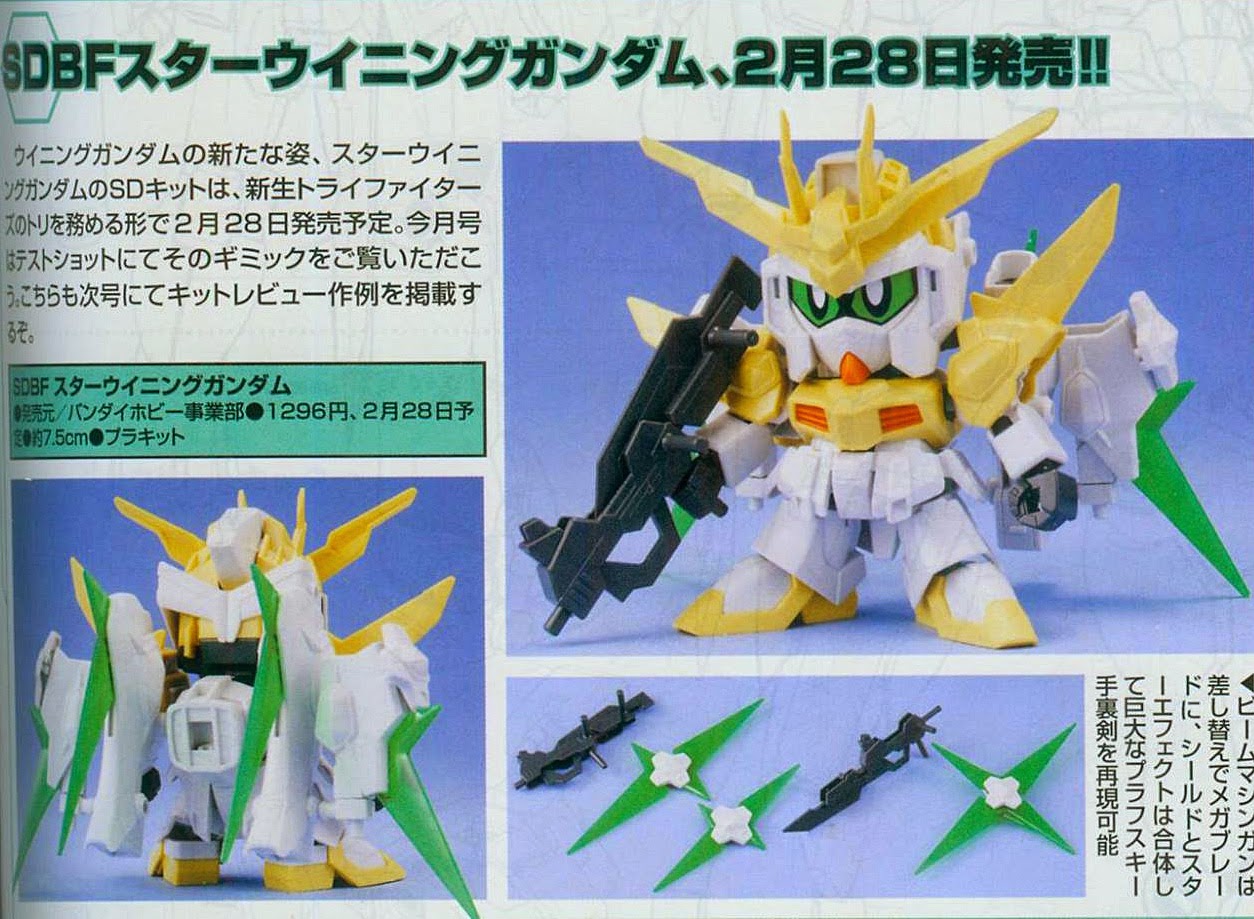SD BF30 1/144 Star Winning Gundam