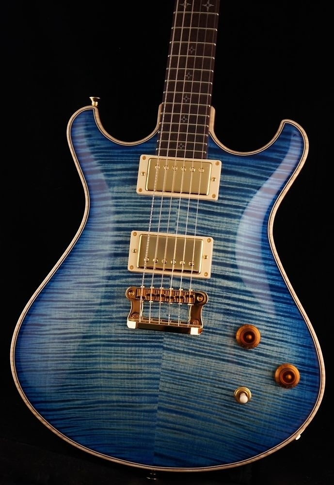 Knaggs Guitars Influence Keya Tier 2 in Blue Marlin w/ Seth Lovers pickups