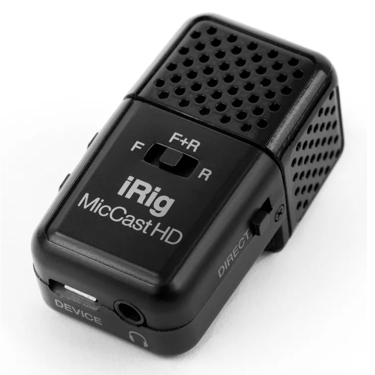 IK Multimedia iRig Mic Cast HD iOS Microphone