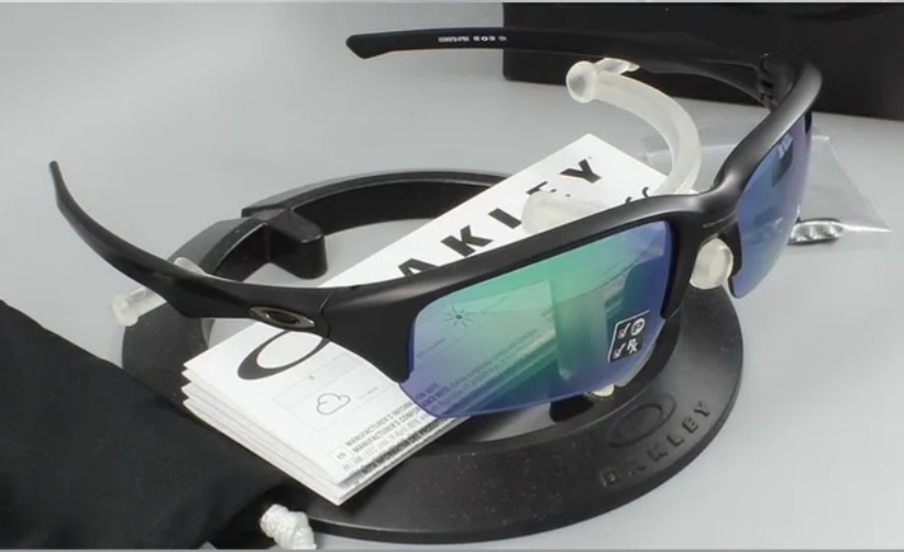 FLAK BETA(A) Matte Black/Jade Iridium Polarized 0093720765