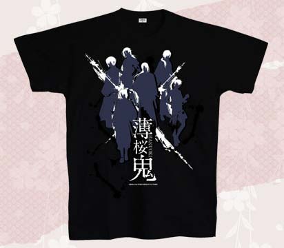 เสื้อยืด Hakuouki sakura no utage (M,แท้)