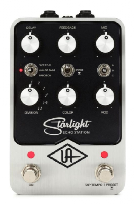 Universal Audio Starlight Echo Station Effects Pedal Black