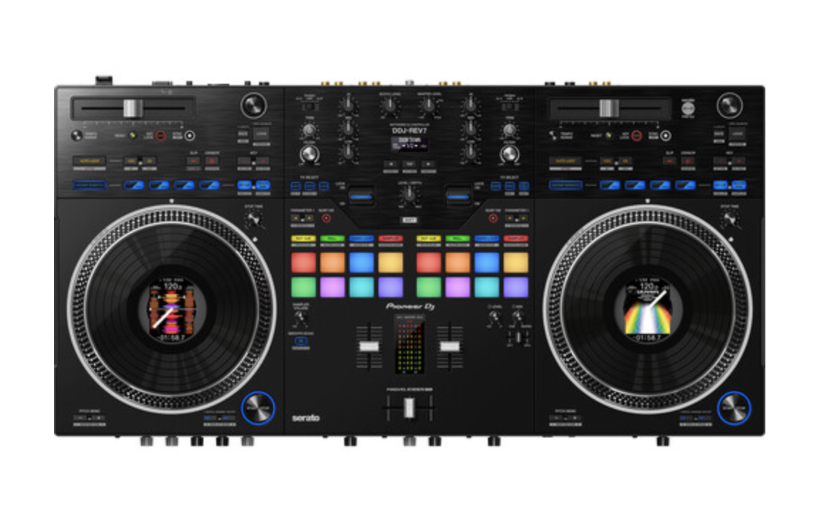 Pioneer DJ DDJ-REV7 2-Channel Serato DJ Pro Controller with Motorized Jog Wheels