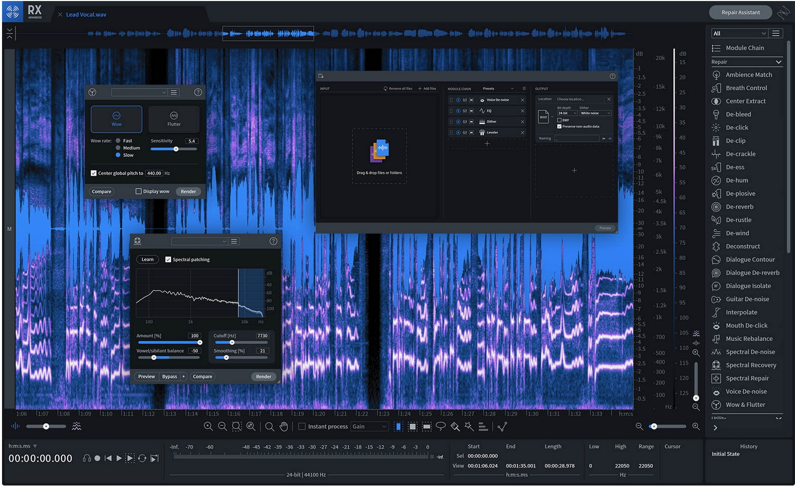 iZotope RX 8 Advanced Audio Editor