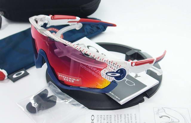 OAKLEY TEAM USA JAWBREAKER White w/ Prizm Road OO9290-16