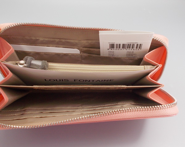 กระเป๋าสตางค์ LOUIS FONTAINE ชมพู ใหม่ แท้
