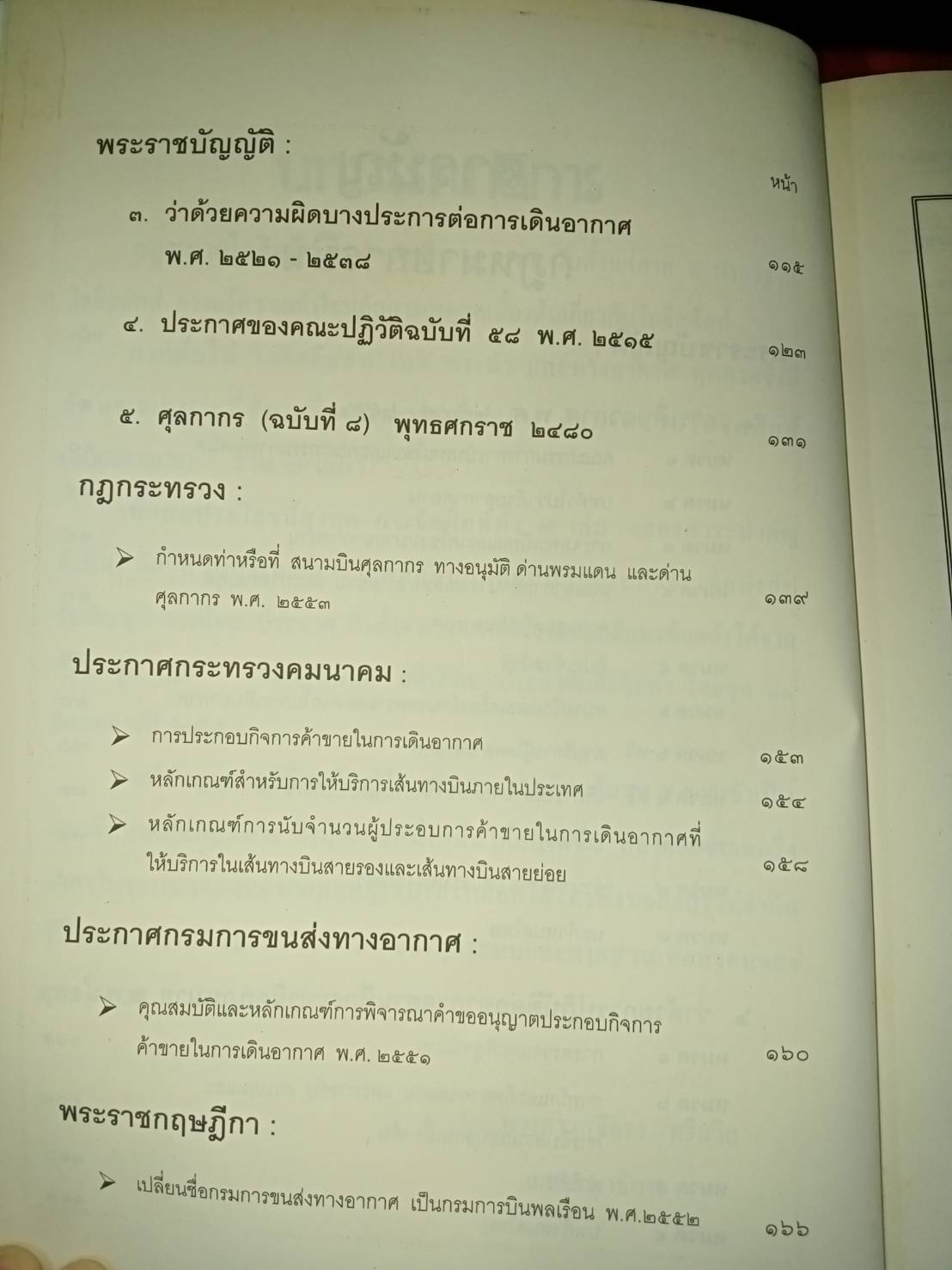 กฎหมายการบิน Air/Aeronautical Law
